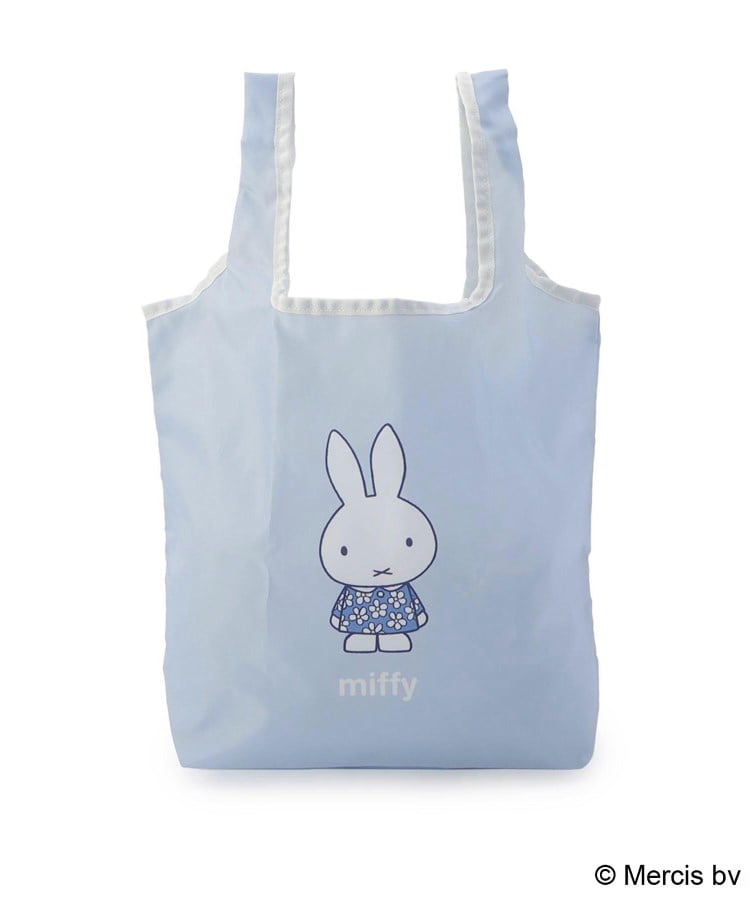 ワンズテラス(one'sterrace)のDick Bruna miffy エコバッグ ブルードレス ブルー(993)