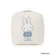 ワンズテラス(one'sterrace)のDick Bruna miffy たっぷりポーチ ブルードレス アイボリー(904)