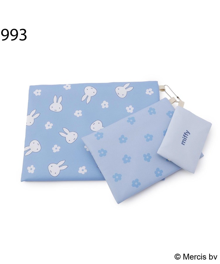 ワンズテラス(one'sterrace)のDick Bruna miffy 3連ポーチ ブルードレス3