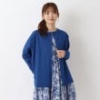 ワンズテラス(one'sterrace)の接触冷感ドルマンカーディガン ブルー(993)