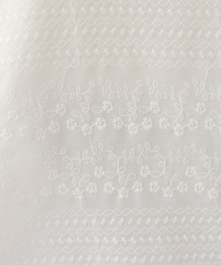 ワンズテラス(one'sterrace)の総刺繍 半袖ブラウス9