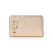 シルナ(シルナ)の＜SILNA＞ショートウォレット 2つ折り　牛革 ゴールド(007)