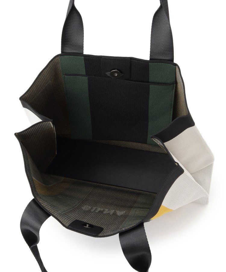 SILNA>ニットカラーブロックトートバッグ(トートバッグ SILNA>ニットカラーブロックトートバッグ(トートバッグ