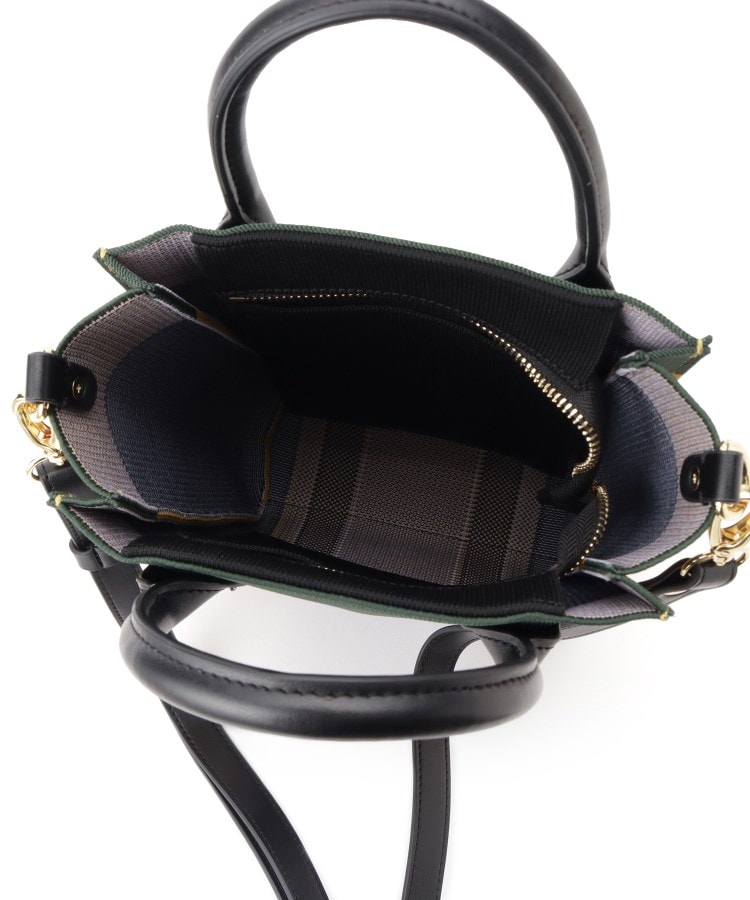 シルナ(シルナ)の＜SILNA＞ニット2WAYカラーブロックトミニトートバッグ7