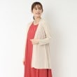 ポルト(PORTE)のロングトッパー アイボリー(004)