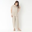 ポルト(PORTE)の麻調シアーニット切替8