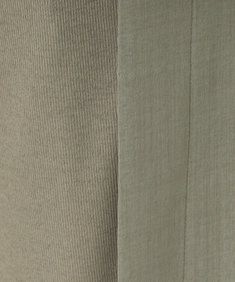 ポルト(PORTE)の麻調×リブ切替ワイド11