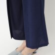 ポルト(PORTE)の麻調×リブ切替ワイド6
