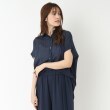 ポルト(PORTE)の麻調シアーバックVギャザー12