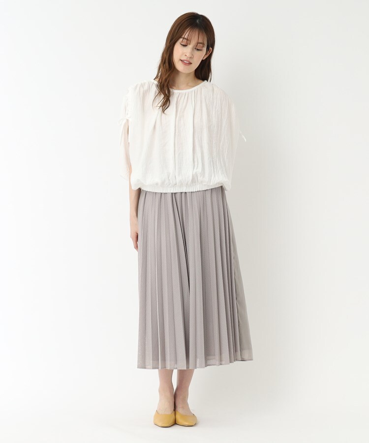 ポルト(PORTE)の麻調ギャザー2WAY12