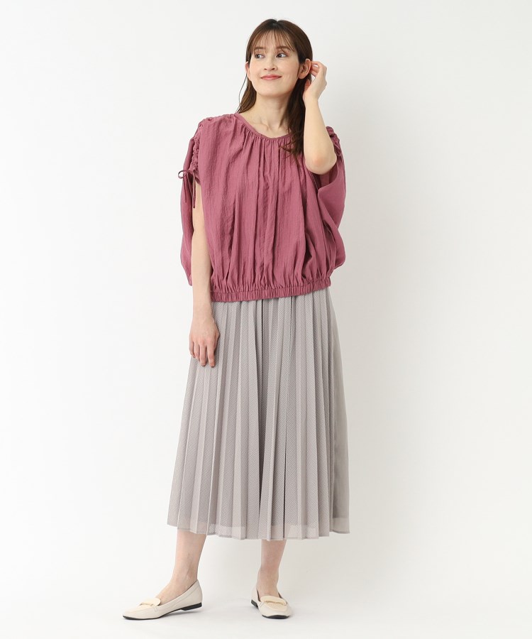 ポルト(PORTE)の麻調ギャザー2WAY15