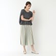 ポルト(PORTE)の麻調ギャザー2WAY20