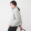 アンタイトル(UNTITLED)のスタンドカラーショートコート3