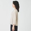 アンタイトル(UNTITLED)のポリエステルジョーゼット ブラウス3