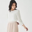 アンタイトル(UNTITLED)のポリエステルジョーゼット ブラウス10