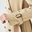 アンタイトル(UNTITLED)の2WAYツイルライクロス トレンチコート7
