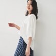 アンタイトル(UNTITLED)のレーヨン麻混 ブラウス10