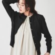 アンタイトル(UNTITLED)のコットンポリエステルカーディガン ブラック(019)