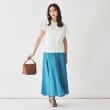 アンタイトル(UNTITLED)のシルケットスムース フレンチスリーブプルオーバー10