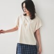 アンタイトル(UNTITLED)のシルケットスムース フレンチスリーブプルオーバー12