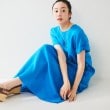 アンタイトル(UNTITLED)の【麻100/夏ワンピ】フレアラミーワンピース10