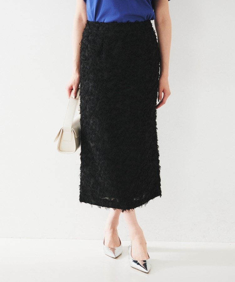 極美品　アンタイトル　シルク混　１釦　美ライン　スカート　セットアップ　２/１ Skirt【UNTITLED､スカート】 | UNTITLED OFFICIAL SITE（アン