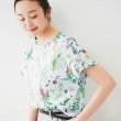アンタイトル(UNTITLED)のボタニカルプリント ブラウス6