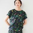 アンタイトル(UNTITLED)のボタニカルプリント ブラウス11