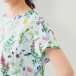 アンタイトル(UNTITLED)のボタニカルプリント ブラウス19