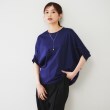 アンタイトル(UNTITLED)のドルマンカットソー ブルー(093)