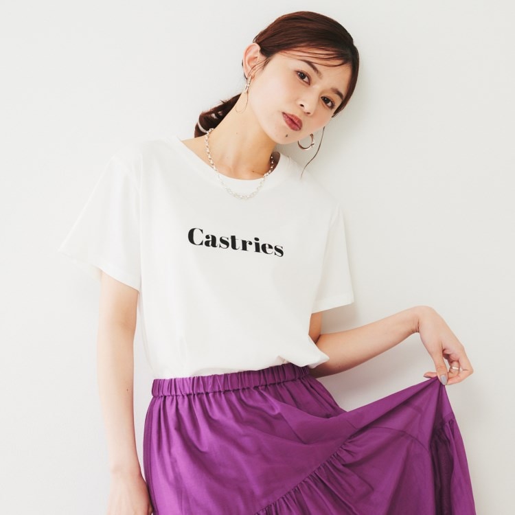 アンタイトル(UNTITLED)の【ロゴT/プリントT】ナチュラルプレーティングテンジク Ｔシャツ
