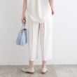 インディヴィ(INDIVI)の【洗える／SETUP可能】リラックスガウチョパンツ6