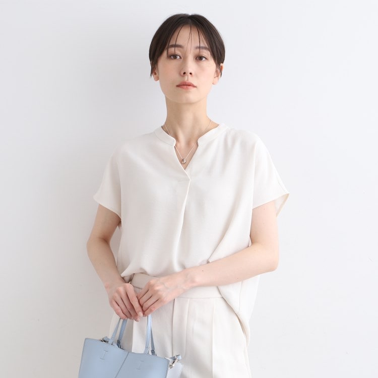 インディヴィ(INDIVI)の【洗える／SETUP可能】リラックスブラウス シャツ・ブラウス