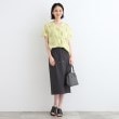 インディヴィ(INDIVI)の【洗える／フラワー柄】スキッパーブラウス8