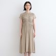 インディヴィ(INDIVI)の【洗える／羽織り】シャーリングワンピース10