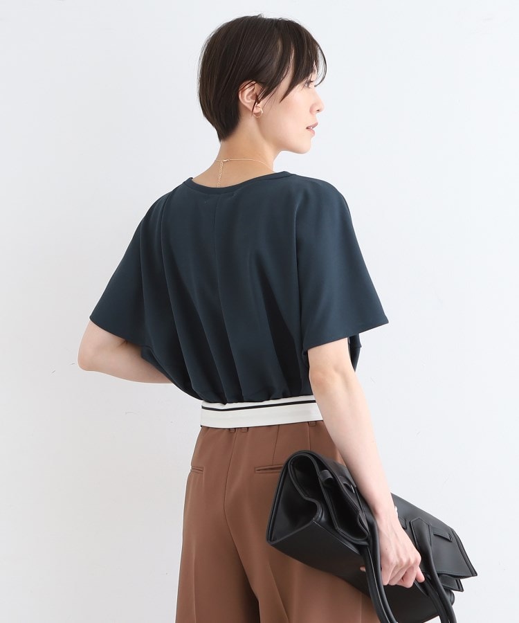インディヴィ(INDIVI)の【洗える】デザインフォルムトップス7