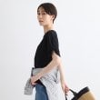 インディヴィ(INDIVI)の【洗える】袖タックデザイントップス6
