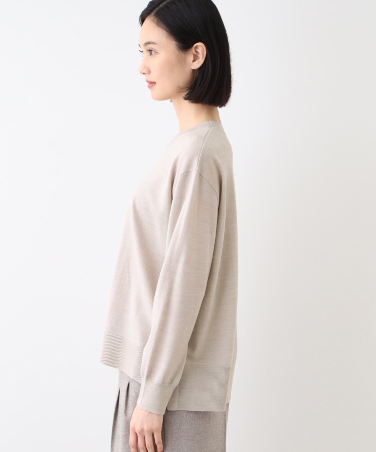 インディヴィ(INDIVI)の【ウール混】リラクシーニット15