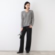 インディヴィ(INDIVI)の【ウール混】クルーネックケーブルニット16