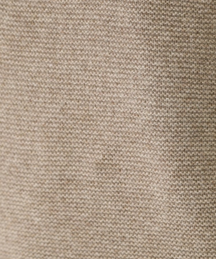 インディヴィ(INDIVI)の【ウール混】ガーター編ボトルネックニット9