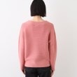 インディヴィ(INDIVI)の【ウール混】ガーター編ボトルネックニット16