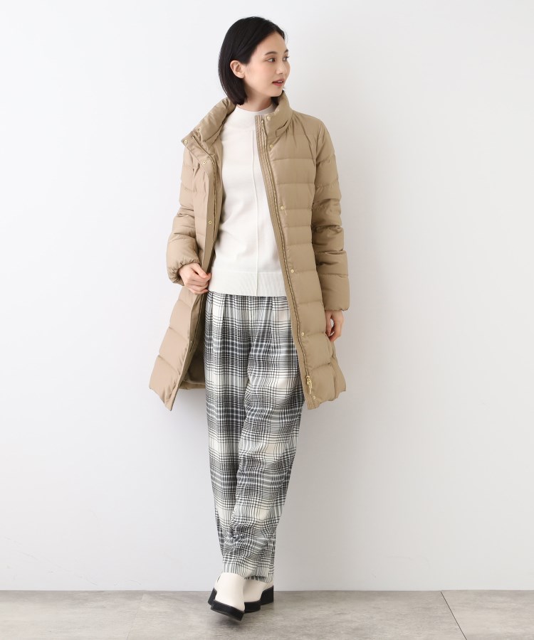 インディヴィ(INDIVI)の【定番】リサイクルダウンロングコート16
