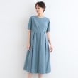 インディヴィ(INDIVI)の【洗える】コットンライクフォルムワンピース14
