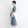 インディヴィ(INDIVI)の【洗える】コットンライクフォルムワンピース11