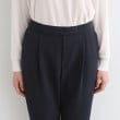 インディヴィ(INDIVI)の【洗える】タックテーパードパンツ17