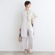 インディヴィ(INDIVI)の【洗える／通勤服】シアーサテンブラウス12