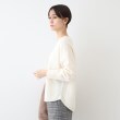 インディヴィ(INDIVI)の【ウール混／無縫製】リラックスニット2