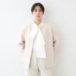 インディヴィ(INDIVI)の【トレンド／ウール混】フェイクファーコート ベージュ(052)
