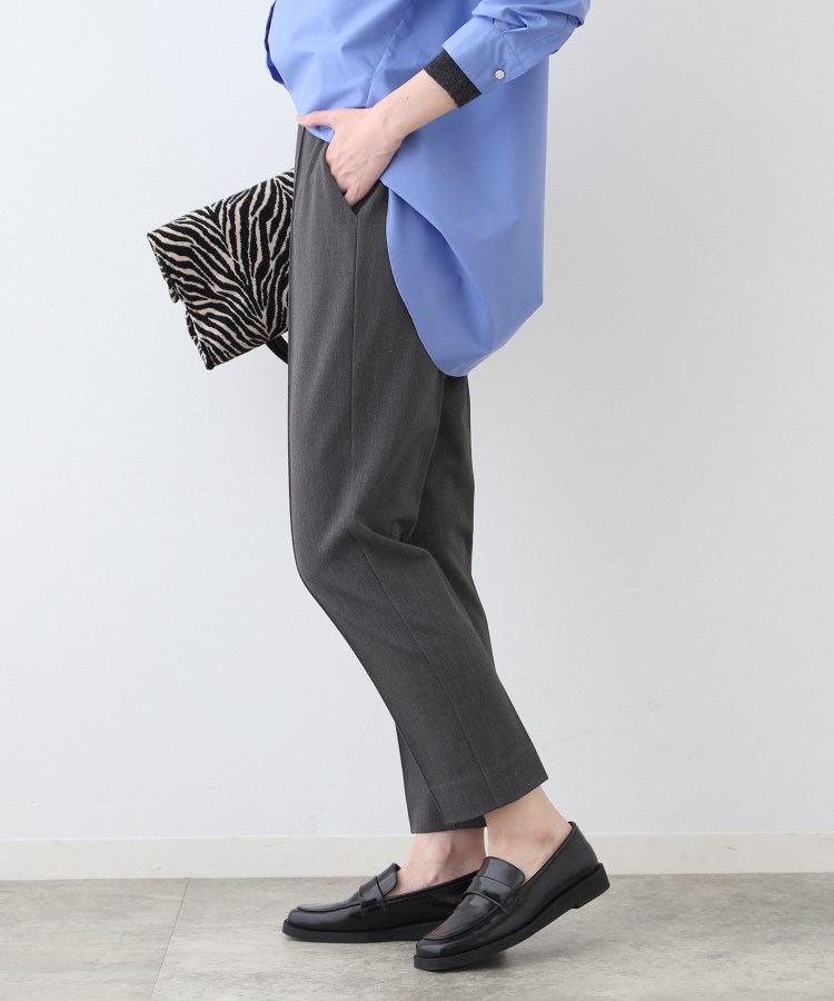 インディヴィ(INDIVI)の【裏起毛】テーパードパンツ6