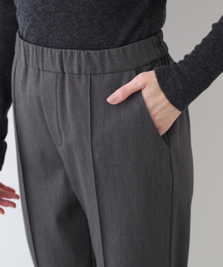 インディヴィ(INDIVI)の【裏起毛】テーパードパンツ14